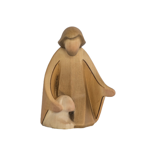 Aramkrippe_color_Hirte kniend