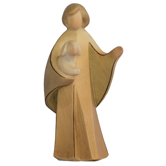 Aramkrippe_color_Hirte mit Schaf