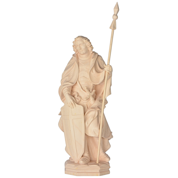 Heiliger Ritter_holzgeschnitzt_naturbelassen