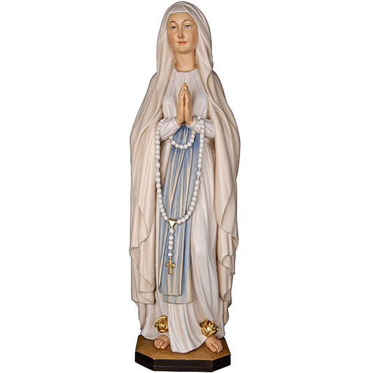 Lourdes Madonna_holzgeschnitzt_handbemalt