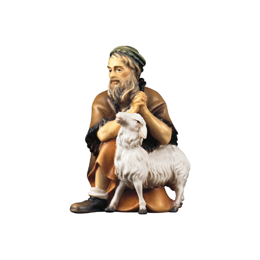 hirt j hirtenkrippe holzgeschnitzt color