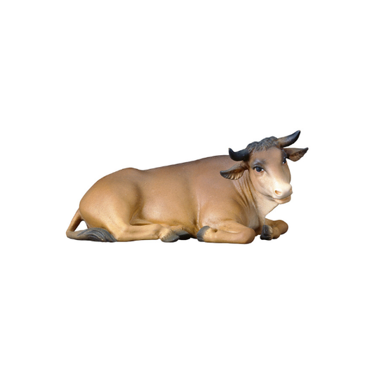 ochs hirtenkrippe holzgeschnitzt color