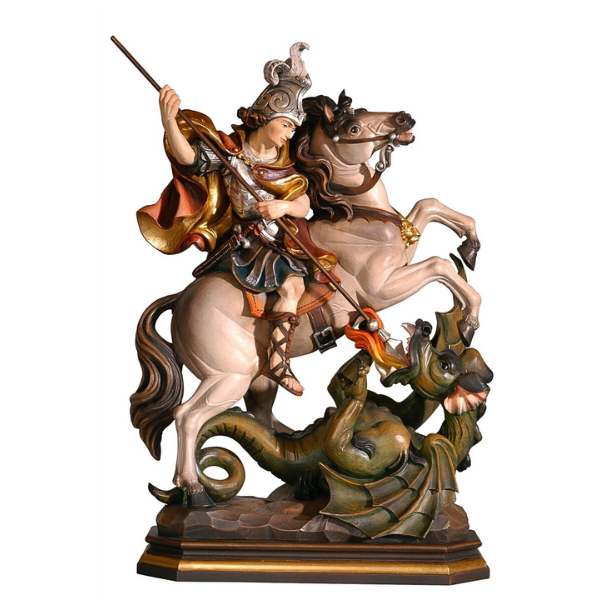 Saint George on horseback 