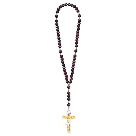 Rosary of Nazareth with velvet case
