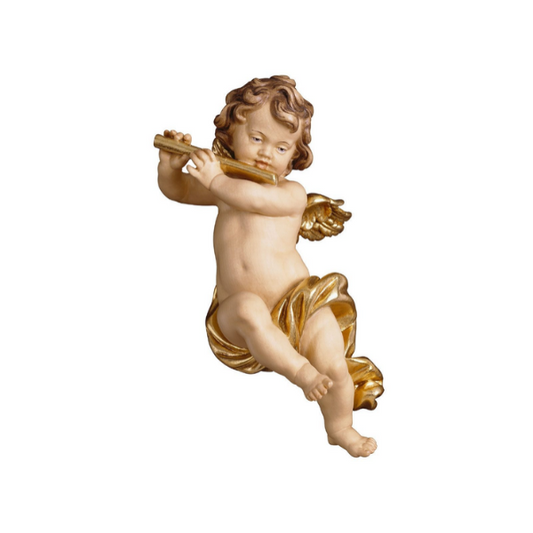 Angel cherub with flute 