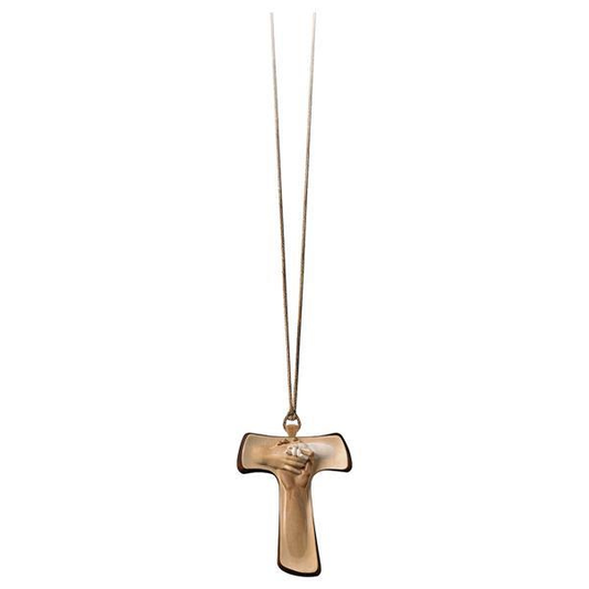 Peace Necklace with Velvet Pouch